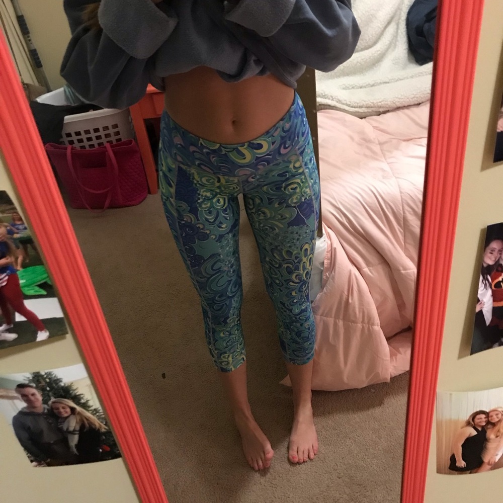Lilly Pulitzer crop leggings
